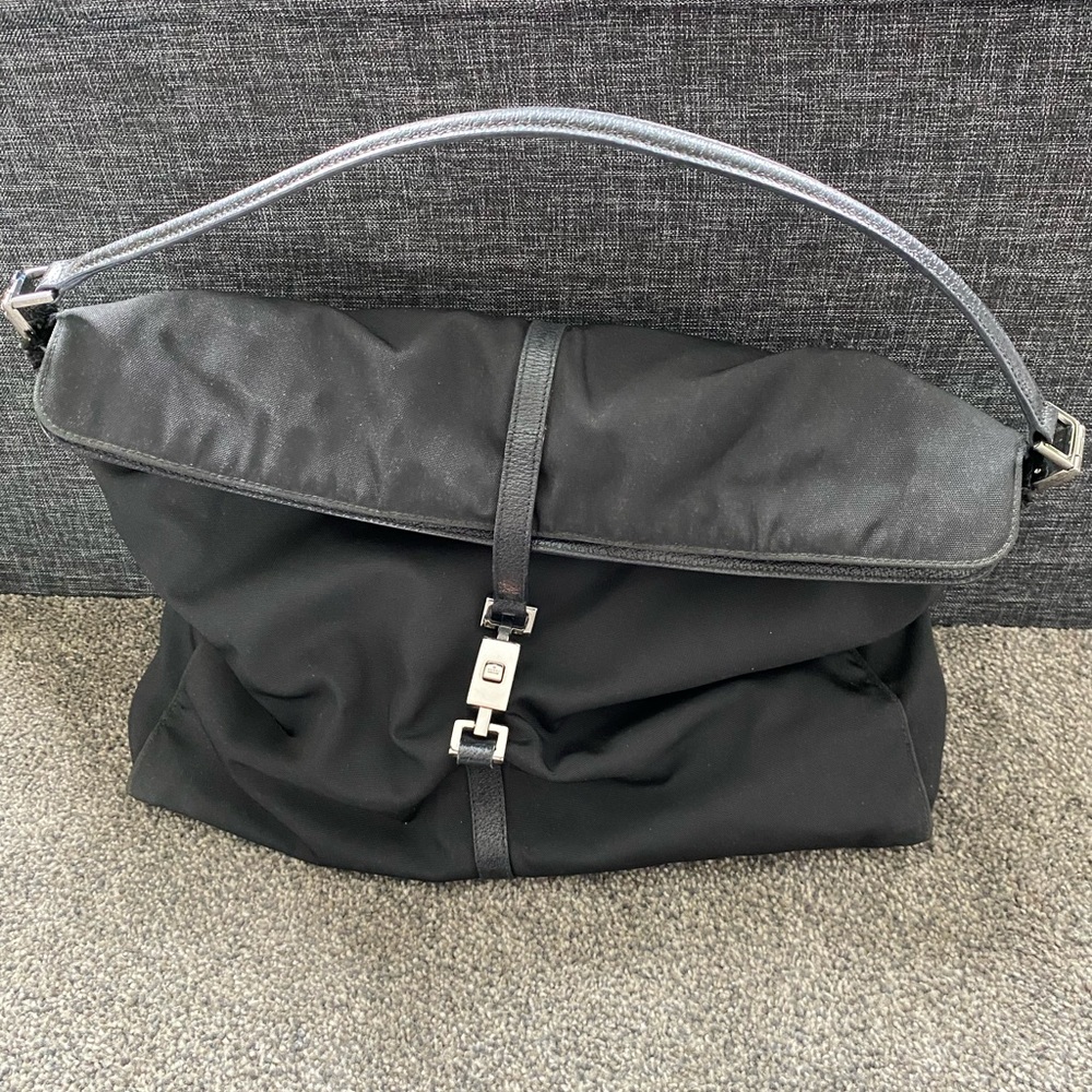 Bundle Black Gucci Purse and Vintage Gucci wallet in box